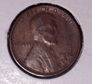 1930er Jahre Lincoln Weizencent 1 (C) #031 - Bild 1 von 2