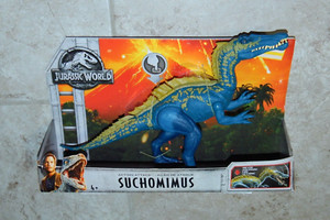 2018 Mattel Jurassic World Action Attack Suchomimus Fallen Kingdom Figure - NEW
