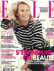 ELLE Nr. 3641 09.10.2015 Estelle Lefébure / Emma Stone / Camille Cottin / Kate Moss - Bild 1 von 1