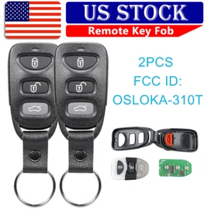 Para 2011 2012 2013 2014 2015 Hyundai Sonata Entrada sin llave Mando a distancia Coche Llavero - Imagen 1 de 8