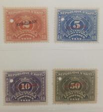 O) 1906 HAITI, PUNCH  SPECIMEN, NUMERAL - POSTAGE DUE STAMPS - SC J10 2c dull re