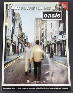 OASIS: (QUAL È LA STORIA) GLORIA DEL MATTINO? Hal Leonard Guitar Tab Songbook - NUOVO - Foto 1 di 9