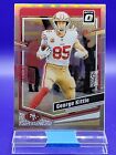 George Kittle 2023 Donruss Optic Silver Holo Prizm SP 🔥 49ers