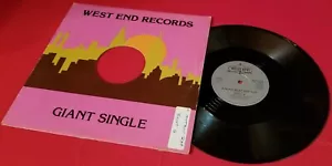 Sweet G - A Heartbeat Rap - Rap Heart - West End Records - Vinyl Music Record - Picture 1 of 7