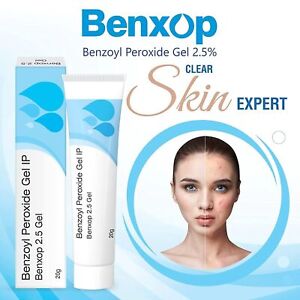 Benxop 2.5% Benzoyl Peroxide Gel 20g {Direct From Salve}