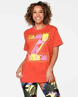 Camiseta Zumba Todo el Día Unisex ~ XS/S M/L XL/XXL ~ Rojo Caliente ~ ¡Envío Gratis! Foto 1 de 4