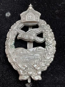 GERMANY,WWI IMPERIAL PRUSSIAN RETIRED PILOT BREAST BADGE,MEASURING 73x46mm. - Picture 1 of 8