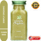 Simply Organic Ground Cumin Seed, 2.31 Ounce Bottle, Certified Organic