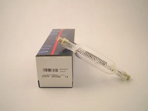 LAMPADA 2000W FEX LINEARE GE R7/S P2/27 PER QUARZINA COSMOBEAM FOTO 88481 STUDIO - Imagen 1 de 2