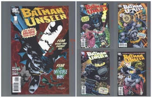 Batman The Unseen 1 2 3 4 5 complete lot VF/NM 2009 DC st412 - Picture 1 of 11