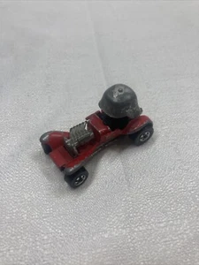 De colección Hot Wheels Redline Red Baron Red Diecast 1969 Hecho en Hong Kong - Imagen 1 de 8