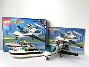 Sistema Lego 1994 Rescate Jet Velocidad Justicia Policía Barco Avión Incompleto 6344 - Imagen 1 de 10