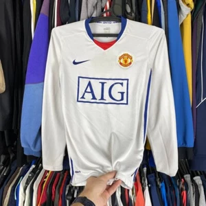 Camiseta Manchester United 2008 2009 visitante manga larga Nike 287613-105 talla S - Imagen 1 de 16