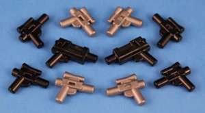 LEGO® STAR WARS Official Blasters / Accessories - Small Black & Silver Blasters - Picture 1 of 2