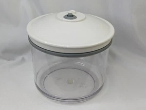 Snail Foodsaver Canister Clear 50 Oz 6x5-5/8 Inch - Picture 1 of 7