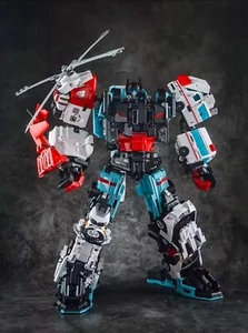 Transformers 5 In 1 Defensor Yes Model  YM-17 YM17 Vulcan Hot Spot Action - Picture 1 of 24