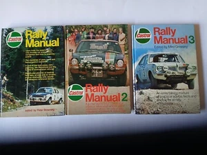Castrol Rally Manual x 3. Castrol Rally books 1971-74. - Picture 1 of 14