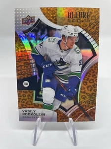 Vasily Podkolzin 21 Allure Hockey Novato Leopardo Paralelo Vancouver Canucks - Imagen 1 de 2