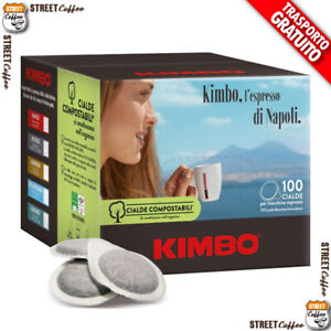 300 Cialde Filtro carta Caffè Kimbo ESE 44mm Miscela Napoli gratis