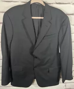 Neu mit Etikett Emporio Armani Herren 58R G Line Super 130's Jungfrau Wolle schwarz Anzugjacke $ 1495 - Bild 1 von 11