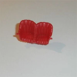 Matchbox Lesney Yesteryear 4c 1909 Opel Sedan Red Plastic Seat Unit - Picture 1 of 4