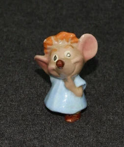 Disney American Pottery Shaw 1950s Cinderella Baby Mouse Ceramic Figure - Picture 1 of 6