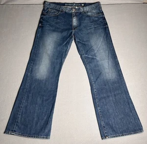 GUESS Jeans Men Size 40 x 30 Blue Desmond Relaxed Fit Straight VGC 0990 - Picture 1 of 14