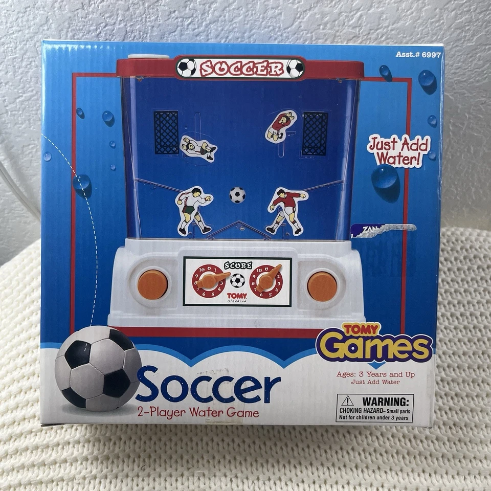 Juego portátil de baloncesto TOMY 1999 vintage para 2 jugadores agua nuevo stock antiguo. Foto 1 de 4