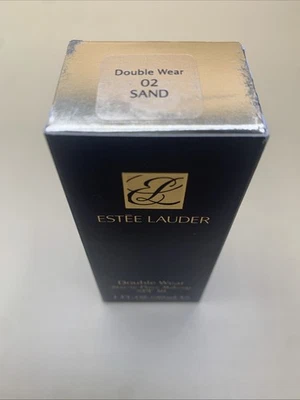 New  Estee Lauder Double Wear Stay-In-Place Makeup  02 Sand PREVIOUS FORMULA - Image 1 of 4