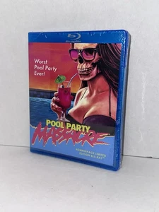 Pool Party Massacre - HorrorPack Limited Edition Blu-ray #66 BRAND NEW SEALED - Picture 1 of 2