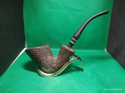 无品牌丹麦风格手绘庄园乡村烟草烟斗用于维修 — 第 1/4 张图片