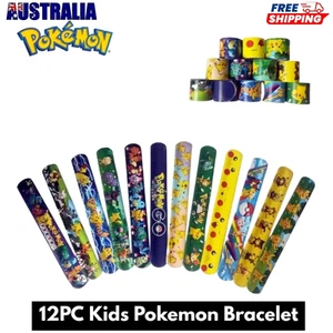 Pokemon Bracelet Wristband Party Decoration Boy Kids Birthday Toy Bag Fillers - Picture 1 of 7