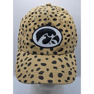 Iowa Hawkeyes 47 Brand Cheetah Print Damen Strapback Mütze Dad Cap NCAA - Bild 1 von 11