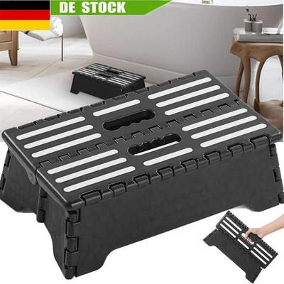 Faltbarer Tritthocker Klapphocker Hocker Faltstufe Klappsitz Trittstufe Hocker - Bild 1 von 4