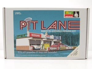 Diorama Pitlane Ford Boxengasse Para Modelos De Automóviles 1:64 Sjo-Cal - Imagen 1 de 4