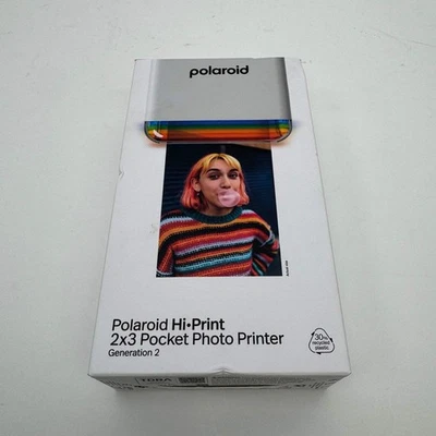 New Polaroid Hi Print Gen 2 2x3 Pocket Photo Printer - Image 1 of 3