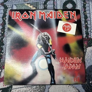 IRON MAIDEN Japan LP Vinyl 1981 Harvest Records Original Paul Di’Anno Live VG+ - Picture 1 of 6