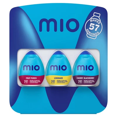 MiO 液体水增强剂品种包 1.62 液量 盎司,3 件装 — 第 1/3 张图片