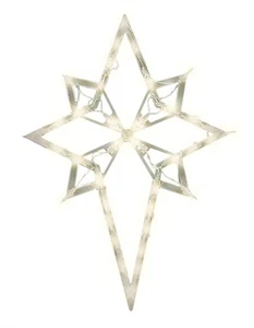 Impact Innovations 22" Lighted Christmas Window Silhouette Decoration ASIN: - Picture 1 of 2