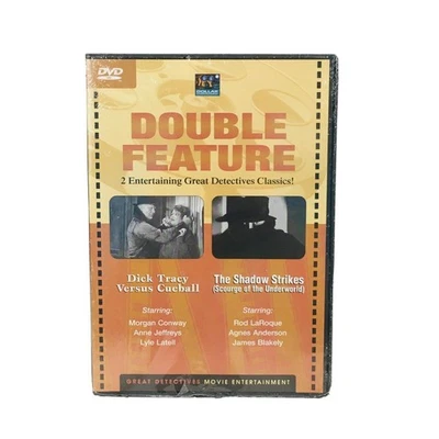 Detective Classics DVD Dick Tracy Vs Cueball and The Shadow Strikes Foto 1 de 4