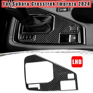 Für Subaru Crosstrek 24 Weiche Kohlefaser Schalttafel Aufkleber Abdeckung Trim - Picture 1 of 15