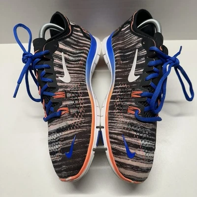 Женские кроссовки Nike Free 5.0 TR Fit 4 PRT оранжевые синие 629832-006 размер 9,5 - Изображение 1 из 4