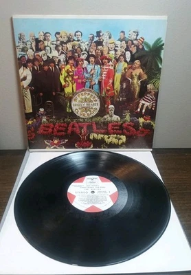  Beatles Sgt Pepper's 1978 OG Capitol Pressing • Rare Starline Label Swap Foto 1 de 4