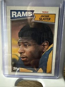 1987 TOPPS FOOTBALL LOS ANGELES RAMS #153 JACKIE SLATER - Picture 1 of 10