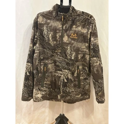 Realtree 1/4 Zip Camo Jacket Men's size L - Image 1 of 4