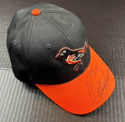 Signed Baltimore Orioles MLB Hat Boog Powell +1 IP auto cap - Image 1 of 4