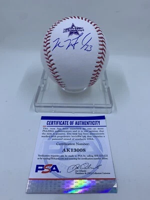Michael Brantley Signed Rawlings 2021 All-Star Baseball PSA/DNA Houston Astros - Image 1 of 2