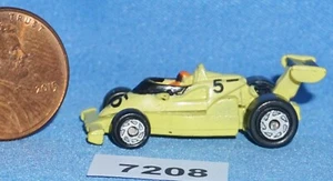Micro Machines Indy 500 1990 Ära gelb Spoiler Vintage Galoob Figur #3 - Bild 1 von 3