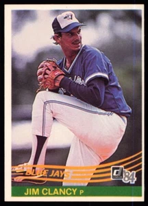 Donruss Jim Clancy Toronto Blue Jays 1984 #119 - Imagen 1 de 2