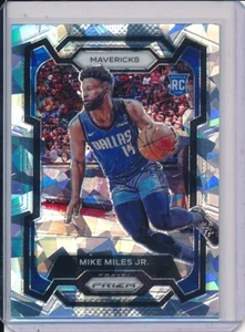 MIKE MILES JR 2023-24 PANINI PRIZM CRACKED ICE PRIZMS ROOKIE CARD RC #295 - Picture 1 of 1